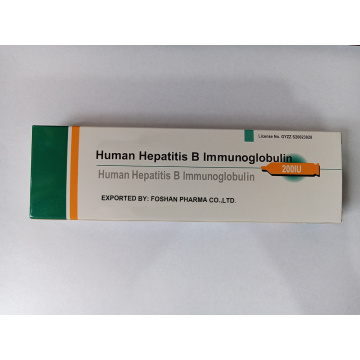 Pequeña formulación de dosis de inmunoglobulina de hepatitis B humana
